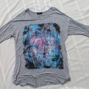Galaxy Shirt with Gems